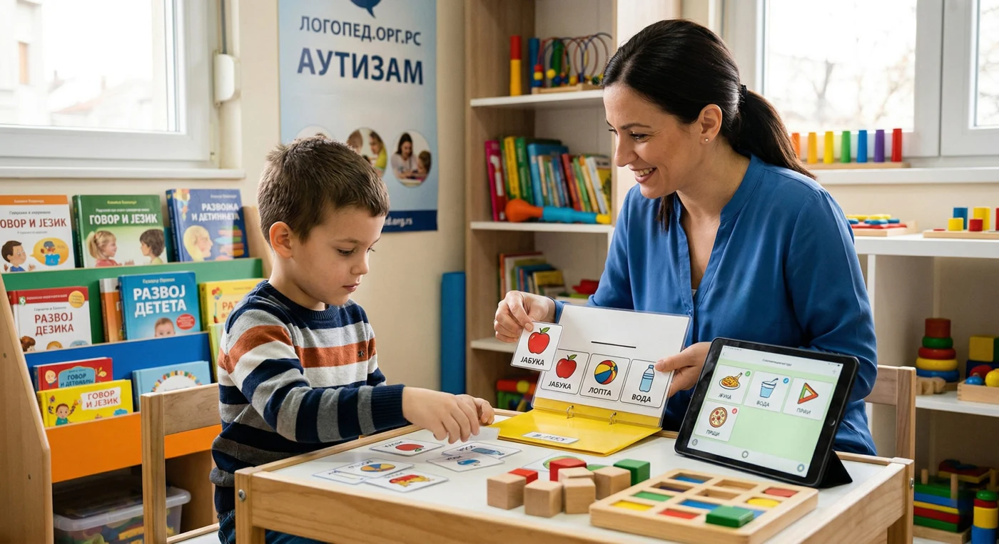 Ilustracija teme: Autizam i komunikacija