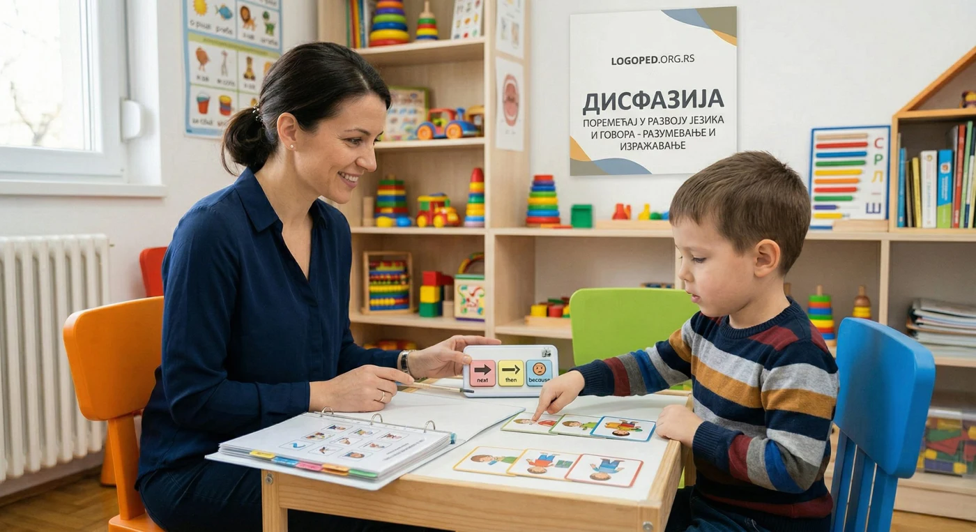 Ilustracija teme: Razvoj govora